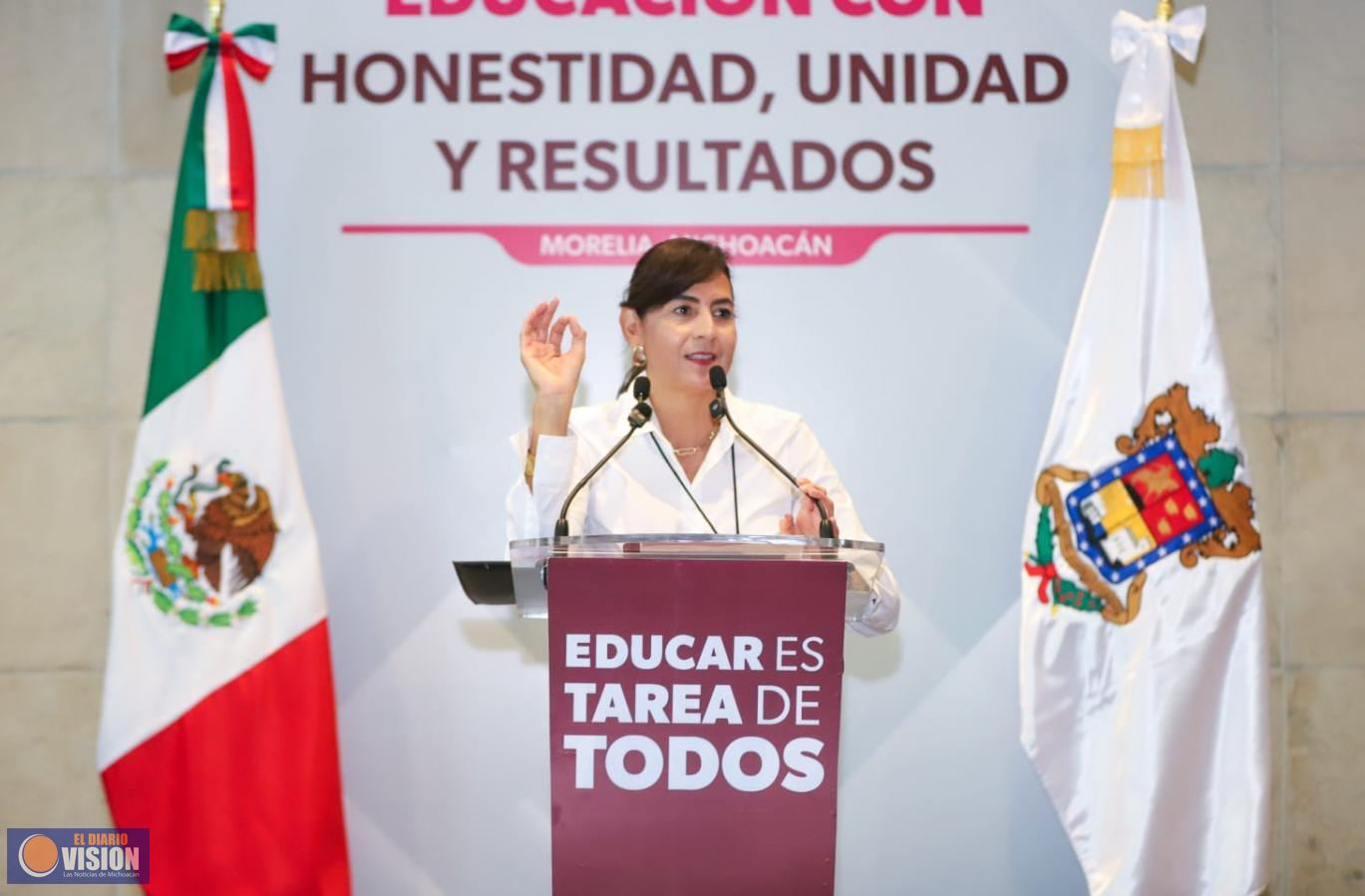 Honestidad da resultados, cero observaciones a Educación: Gabriela Molina