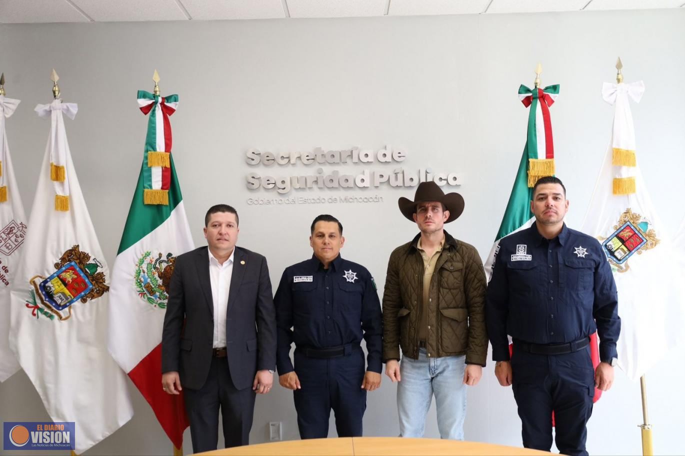 Acuerdan reforzar acciones legislativas a favor de la seguridad en Michoacán