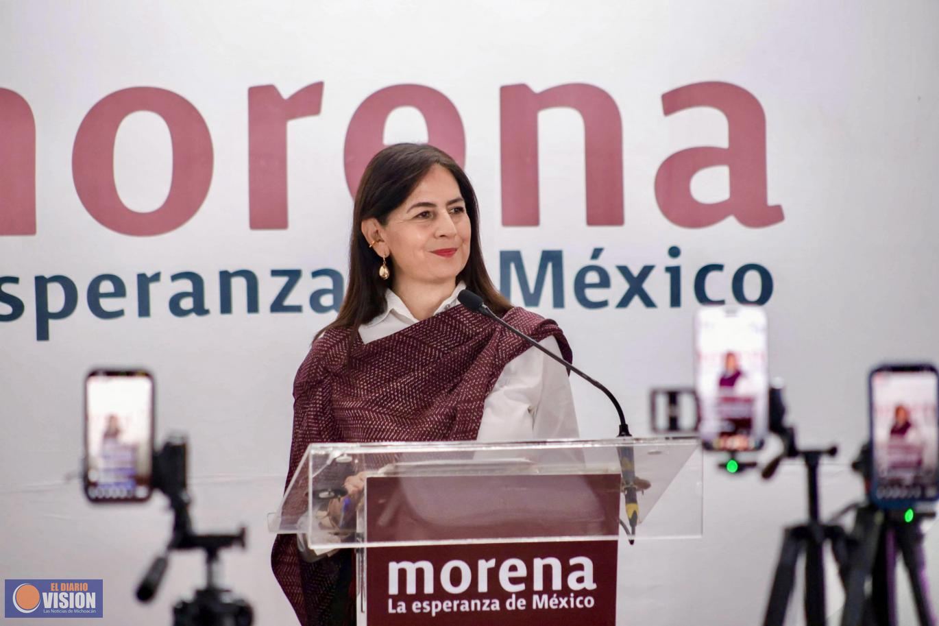 Los resultados de la Transformación ya se sienten en Michoacán: Gaby Molina