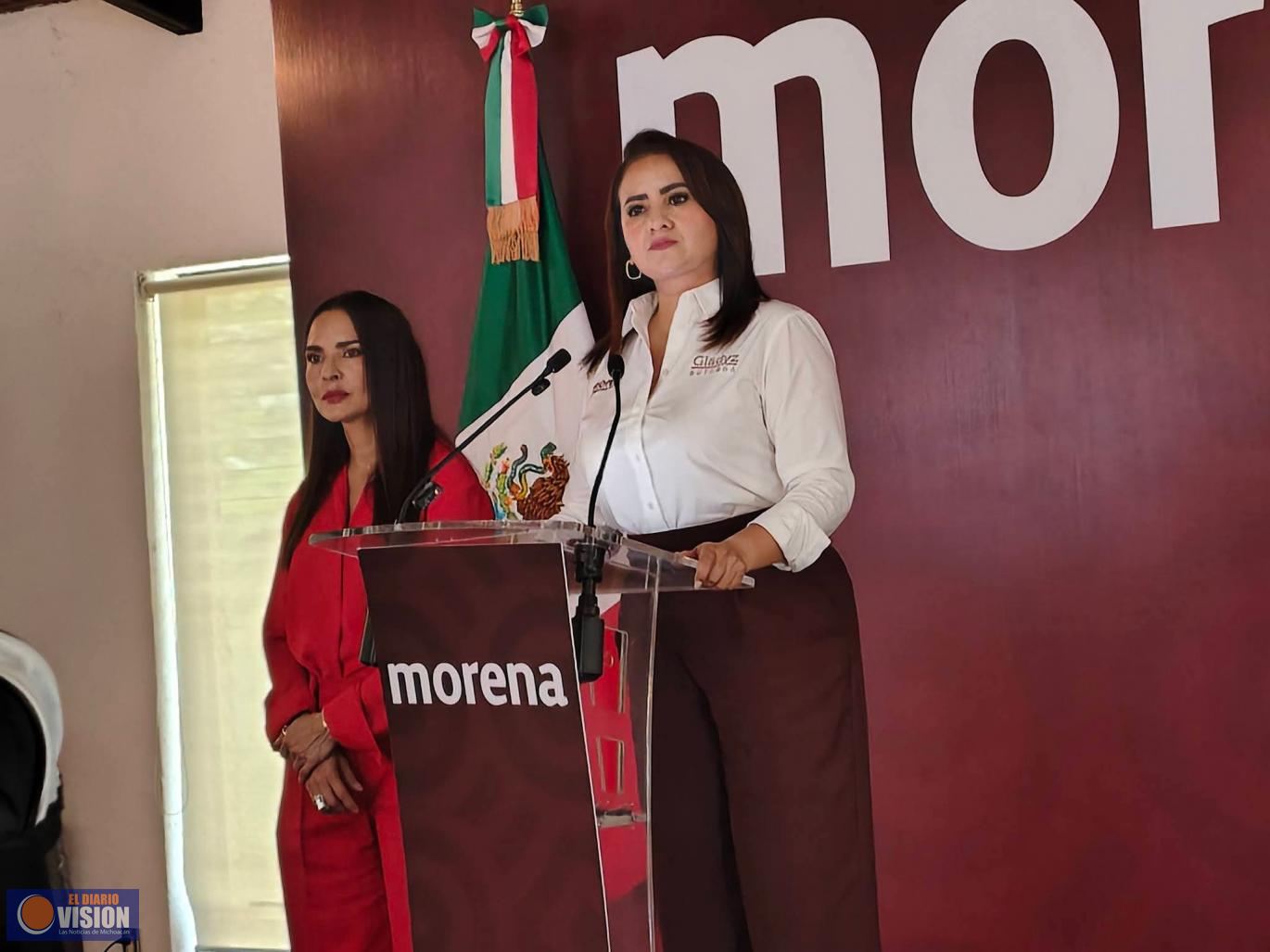 “Ni juntando sus votos supera la oposición el respaldo a Morena”: Gladyz Butanda