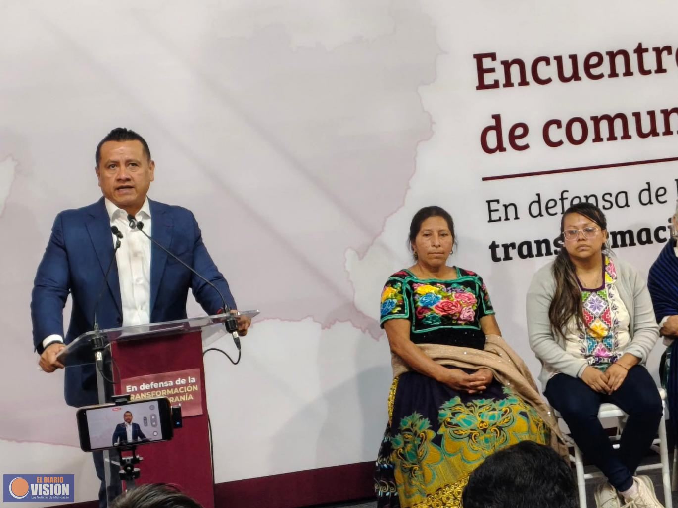 Torres Piña y la unidad como forma de gobernar Michoacán.