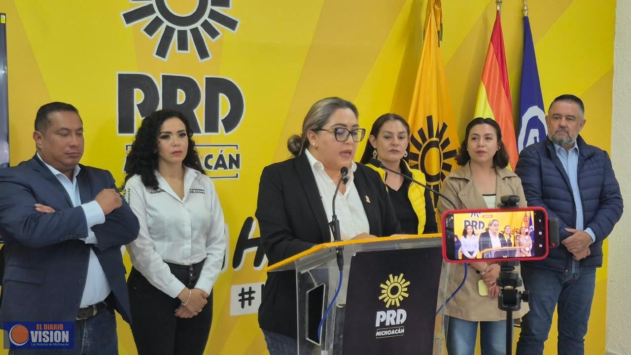 PRD Michoacán llega al proceso electoral con estructura propia y fuerza territorial