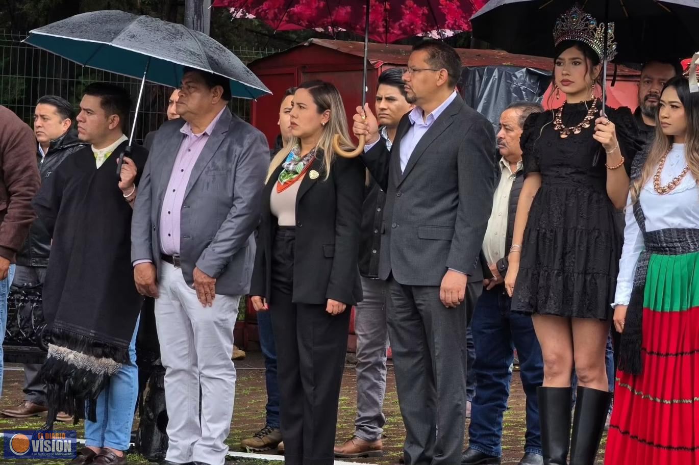 Conmemora Salvador Escalante la Gesta Heroica de los Niños Héroes