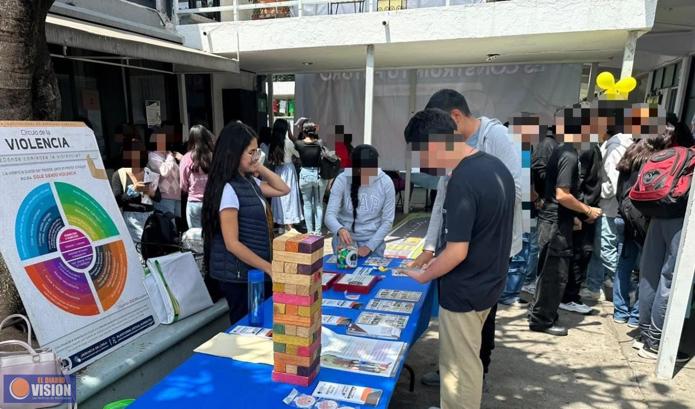 Fiscalía General acerca acciones de prevención y orientación a la comunidad estudiantil