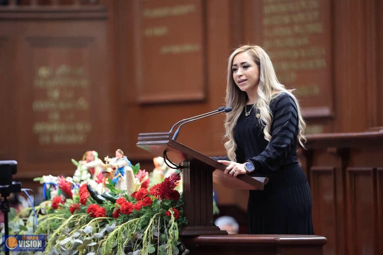 Grecia Aguilar llama a convertir el tercer año legislativo en el año de los resultados