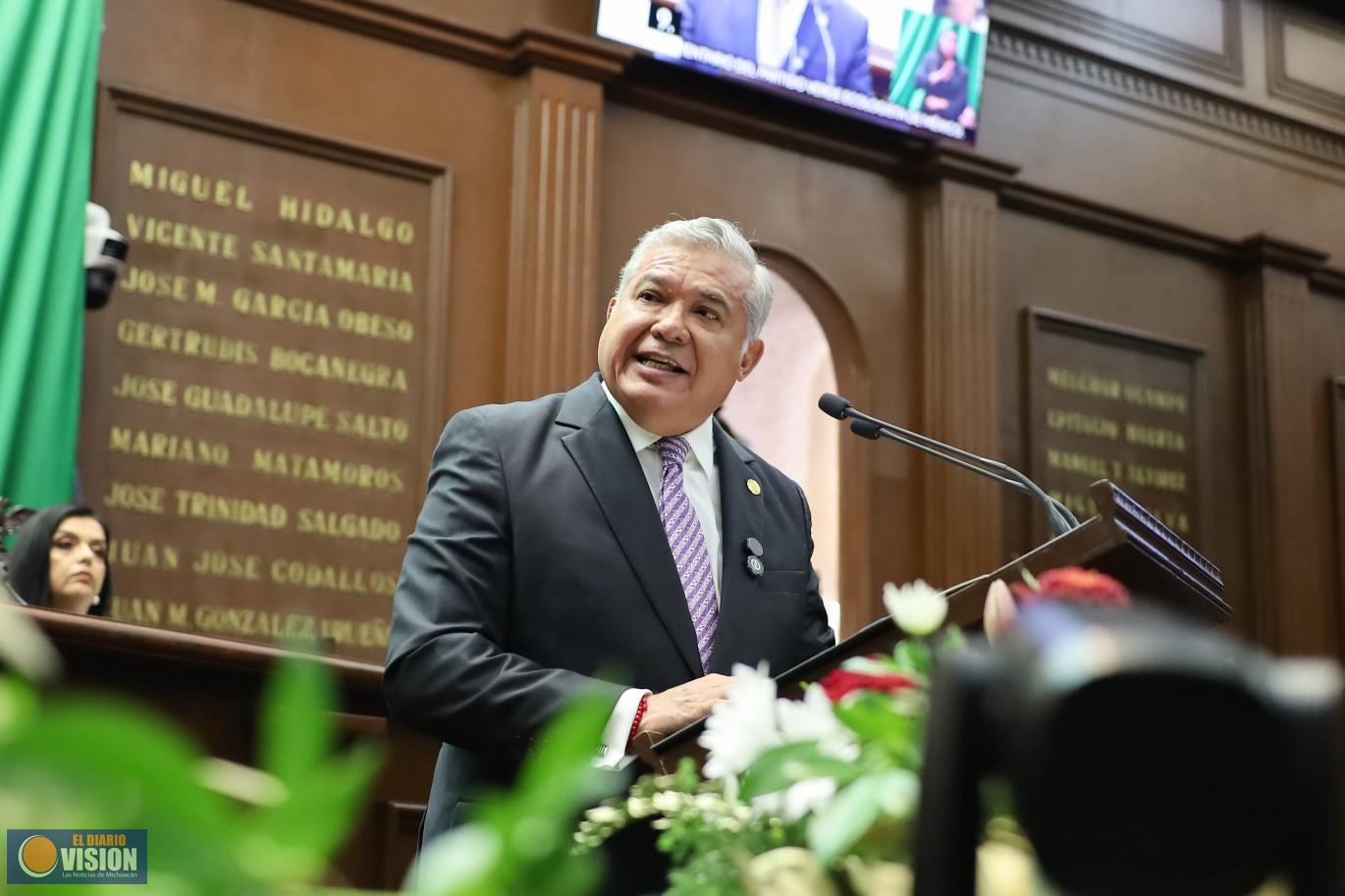 Destaca GPPVEM avances incluidos en el 5 informe de gobierno en Michoacán