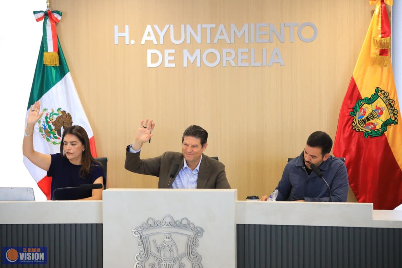 Gobierno de Morelia aprueba iniciativa de Ley de Ingresos 2027