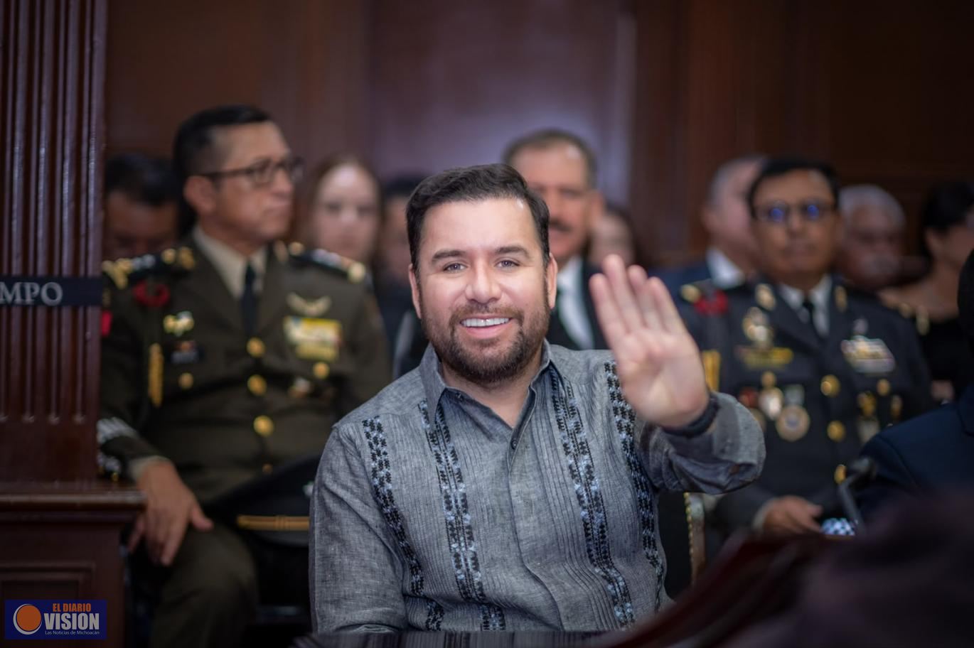 Reconoce Reyes Galindo resultados y logros en la rendición de cuentas del Gobierno de Bedolla