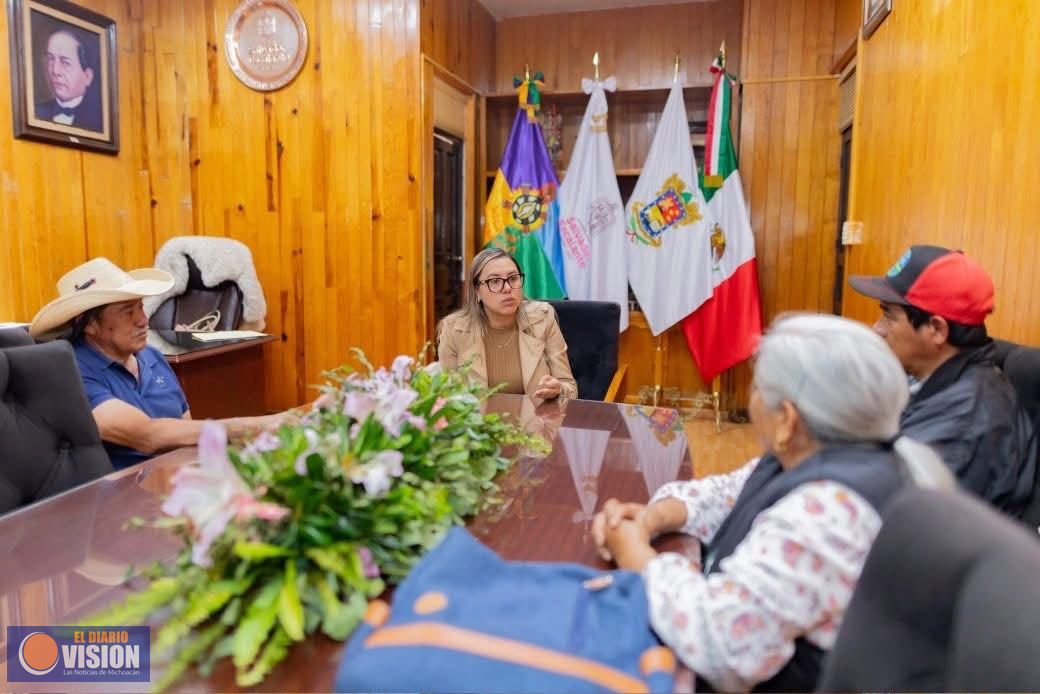 Dayana Pérez Mendoza fortalece el diálogo