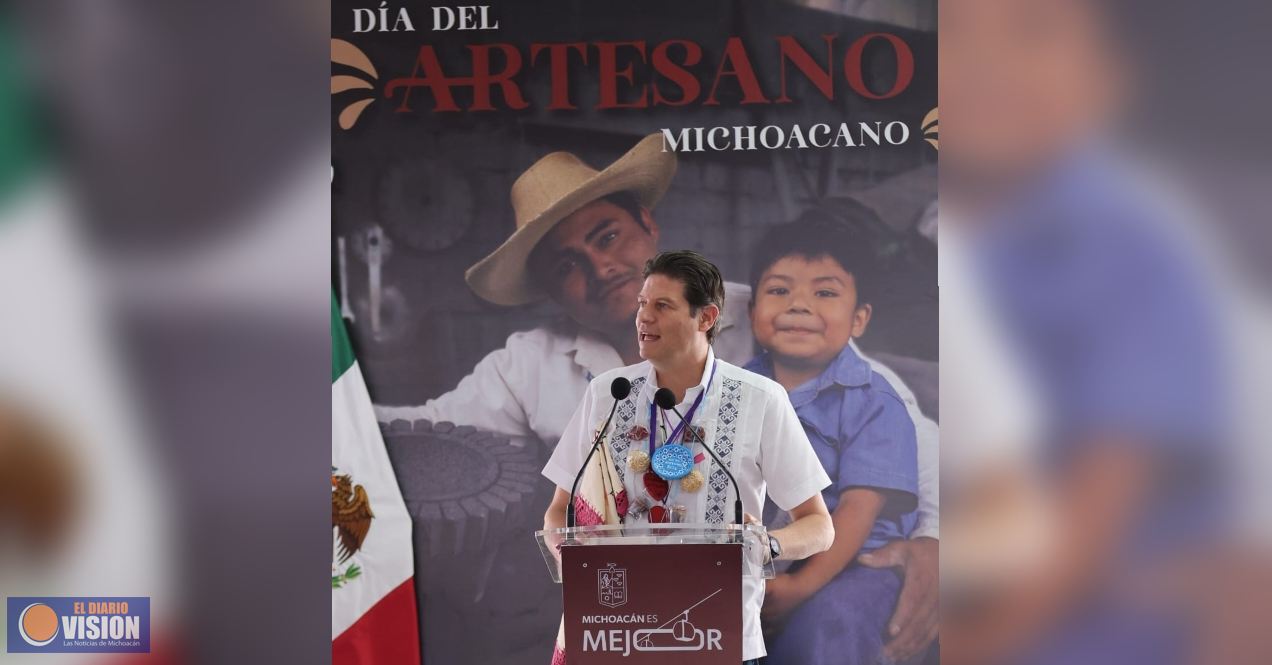 Alfonso Martínez destaca el orgullo de celebrar en Morelia las tradiciones artesanales de Michoacán
