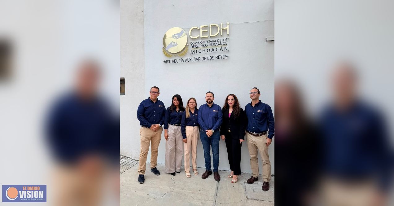La CEDH Michoacán fortalece su presencia en Los Reyes