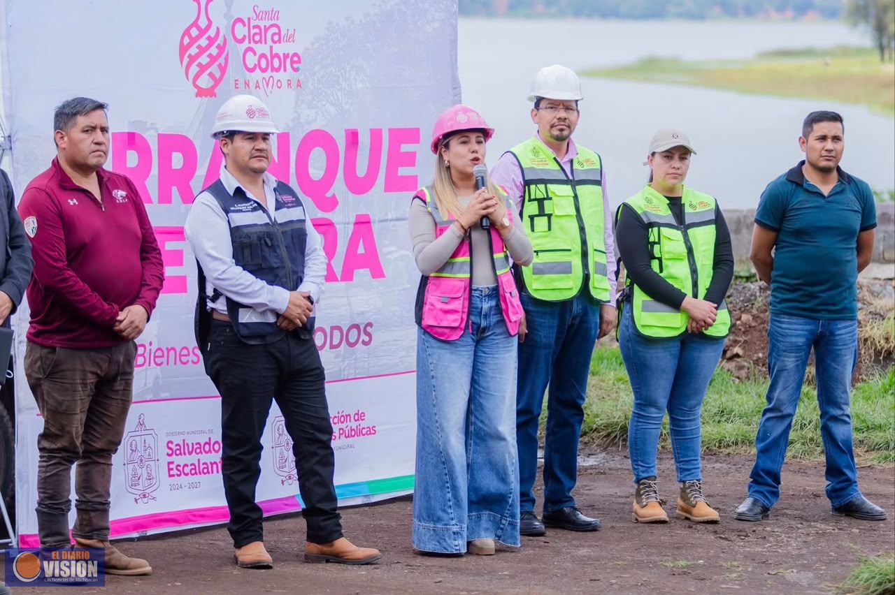 Dayana Pérez impulsa varias obras sociales 
