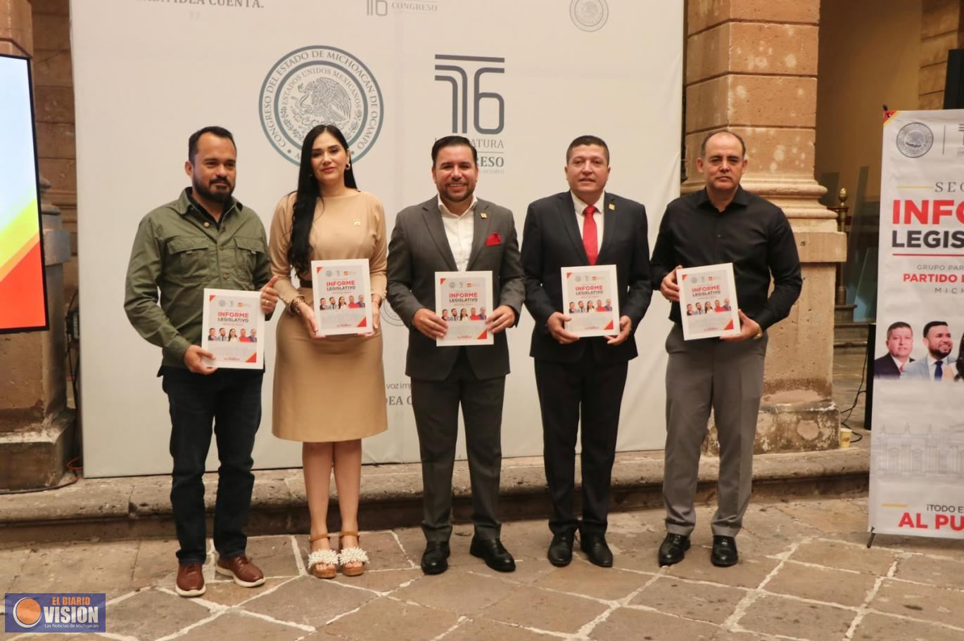 Unidad y resultados: Grupo Parlamentario del PT presenta su Segundo Informe Legislativo