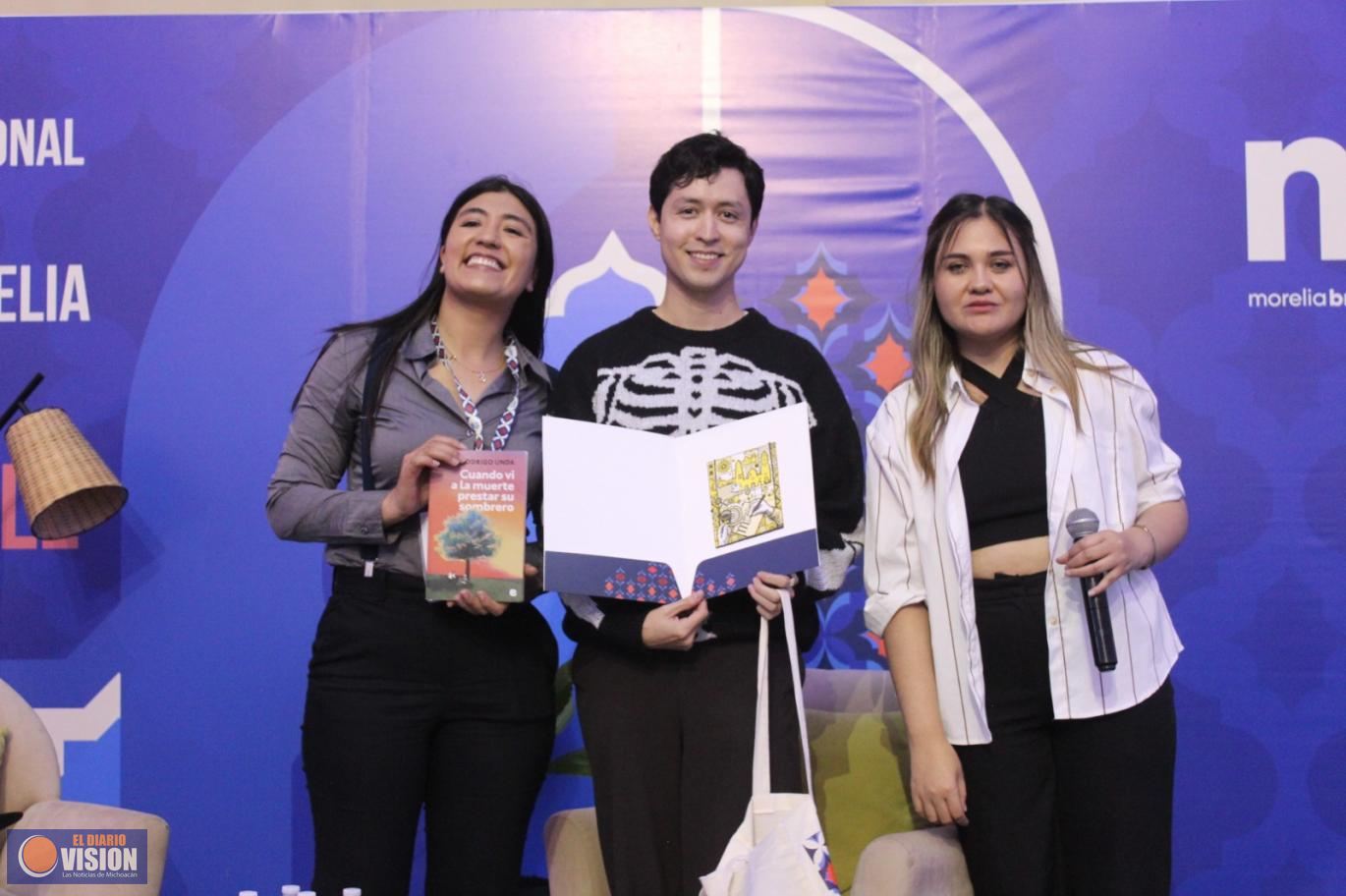 Rodrigo Unda abarrota la 5.ª Feria Internacional del Libro y la Lectura de Morelia 