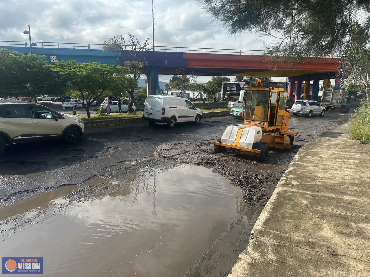 Gobierno de Morelia mejora circulación en Periférico y avenida Madero Poniente