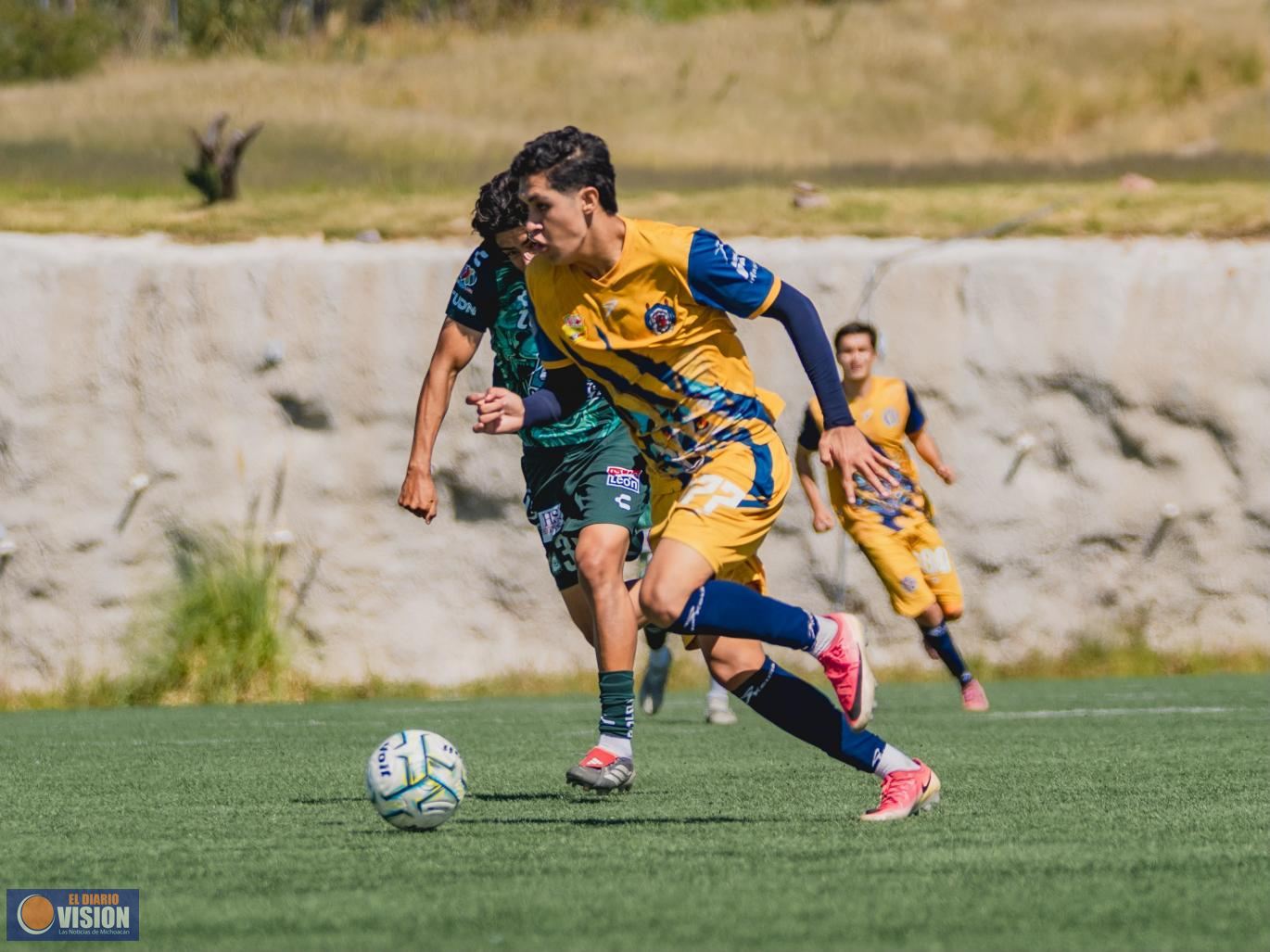 Atlético Morelia-UMSNH cierra la primera fase de la Copa Promesas con empate en León 