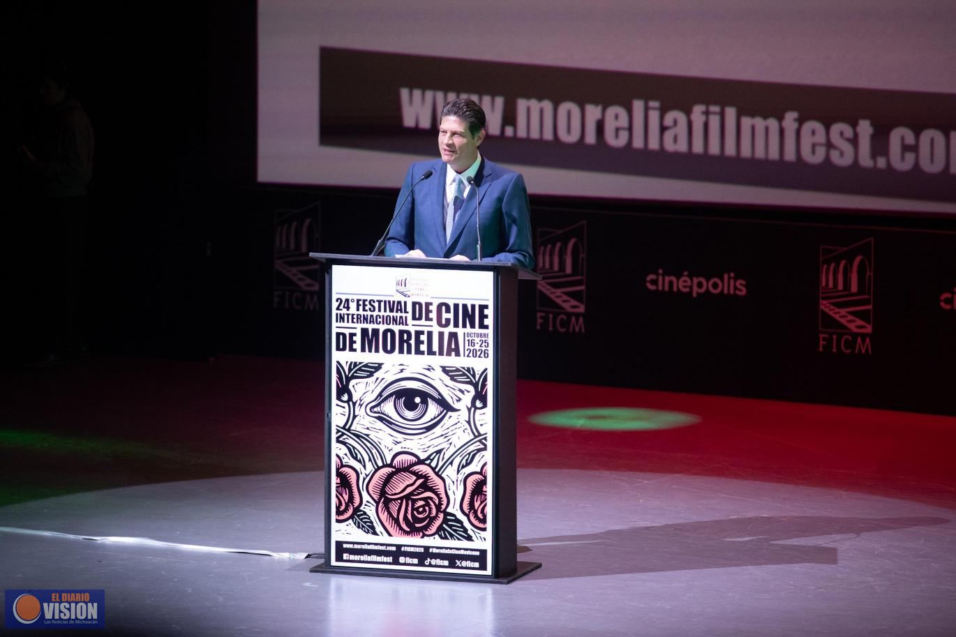 Morelia es el corazón cinematográfico de México: Alfonso Martínez 