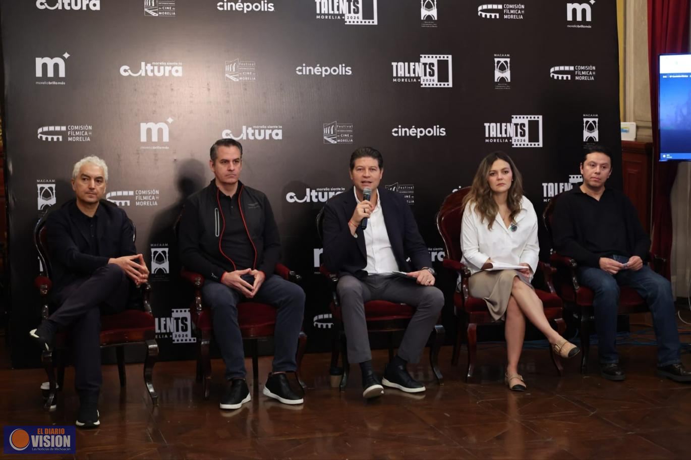 Anuncia Alfonso Martínez Alcázar grabación de largometraje en Morelia