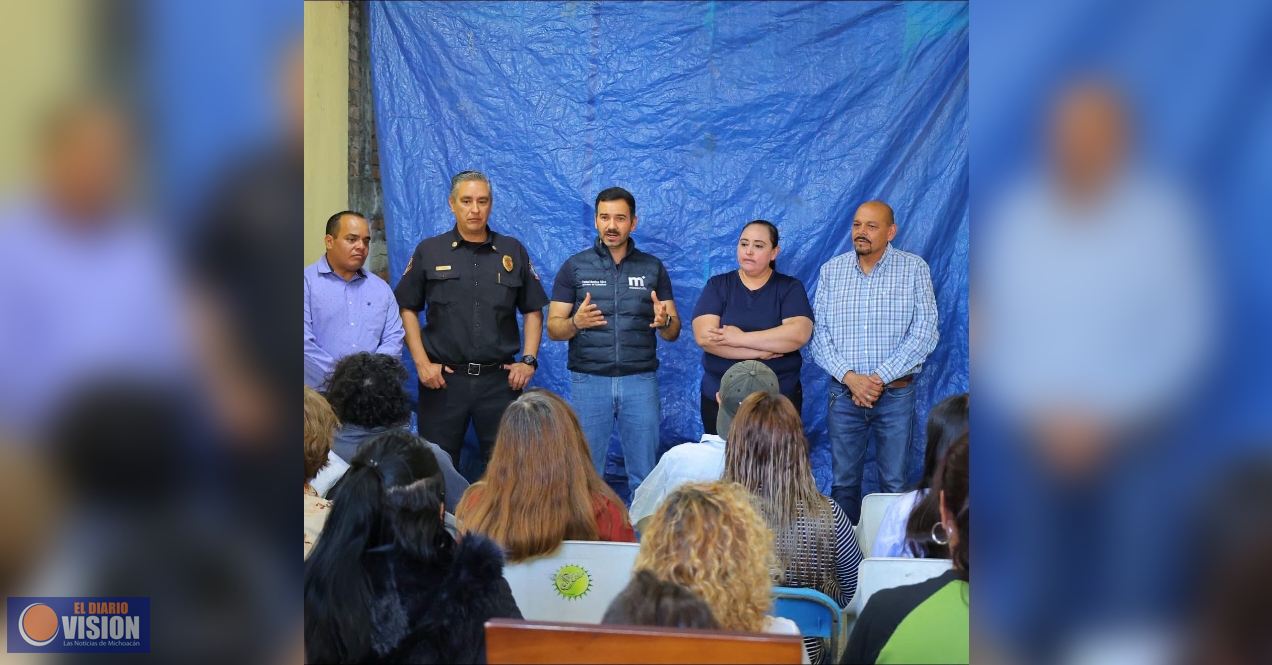 Yankel Benítez acerca capacitación en primeros auxilios a vecinos de Lomas de Santiaguito