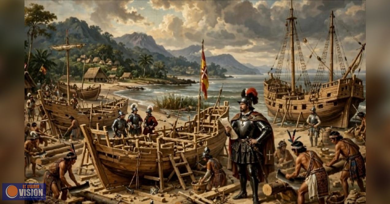 500 años del Puerto de Lázaro Cárdenas, el astillero que construyó Hernán Cortés
