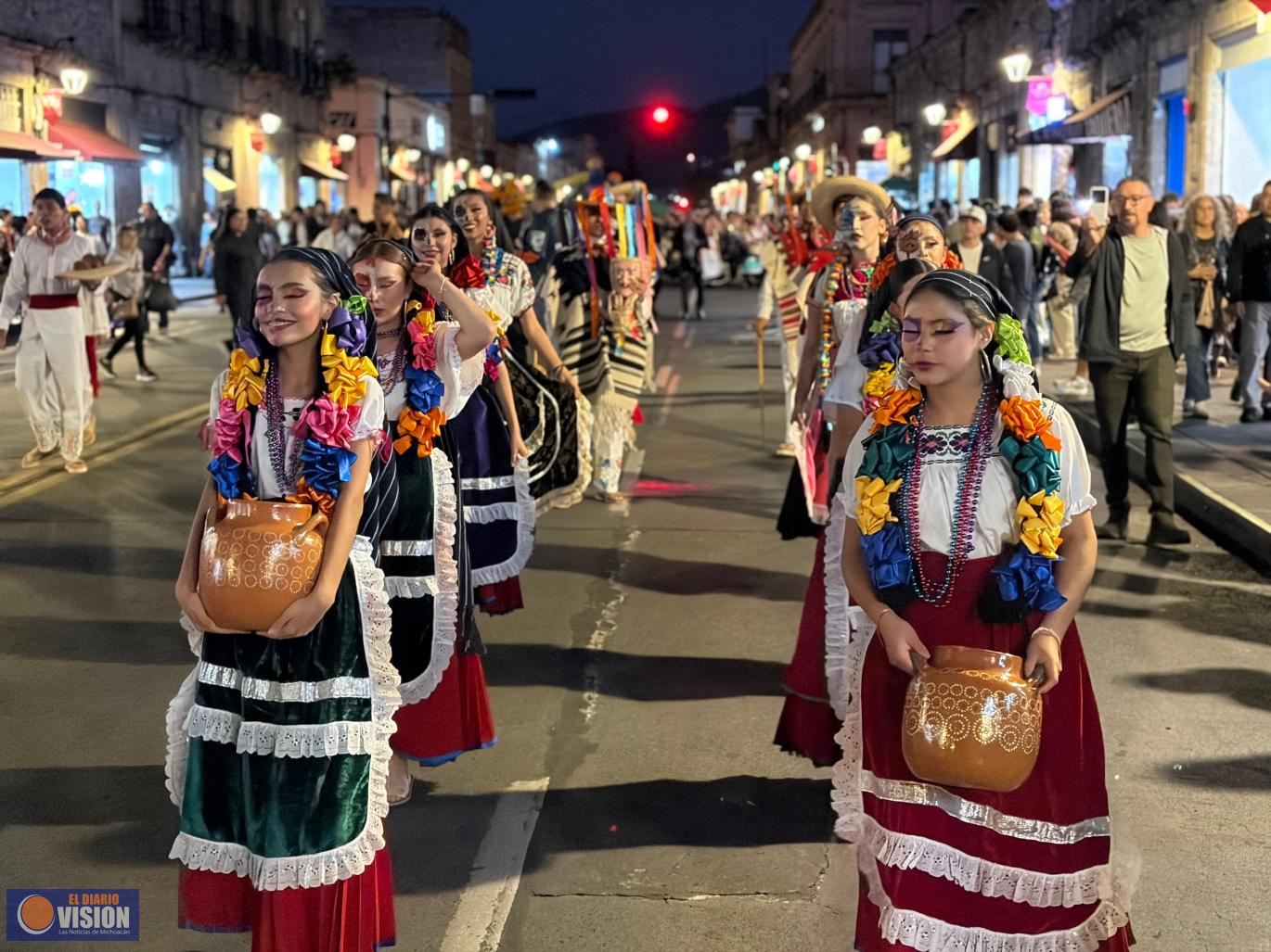 Morelia, gran escenario de la tradición de Día de Muertos con Procesión Purépecha