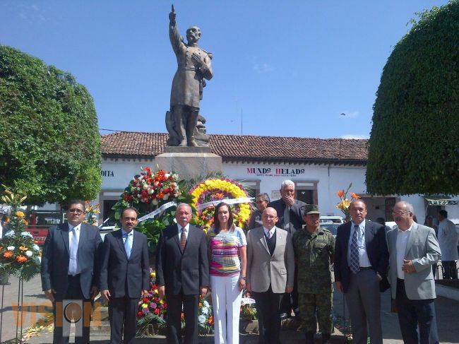 Conmemoran el CXLVIII Aniversario de la Batalla de Tacámbaro