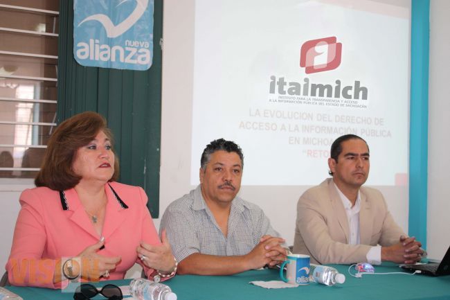 Se actualiza Partido Nueva Alianza en transparencia: Itaimich