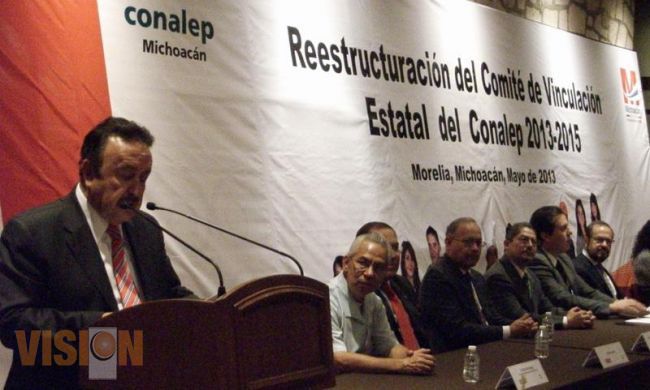 Conalep refrenda su compromiso con los sectores productivos 