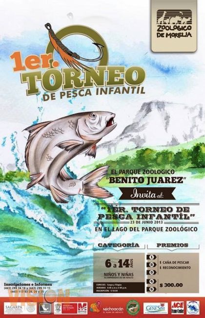 Invitan a niños al primer torneo de pesca infantil 