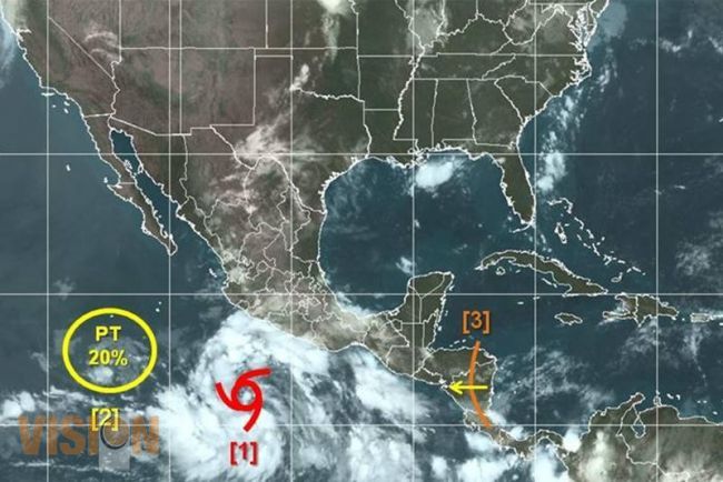 Cosme se aleja de México, pero aún provoca fuertes lluvias en el occidente y sur del país 