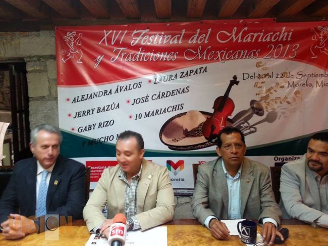 Anuncian el XVI Festival del Mariachi que organiza la Canaco  