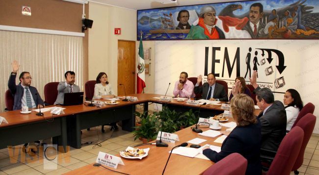 Aprueba Consejo General del IEM propuesta de presupuesto de 2014