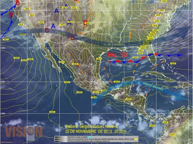 Pronósticos climatológicos para Michoacán 