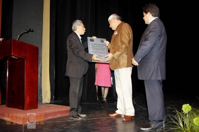 LaUMNSH ofreció homenaje a Martín Urieta.