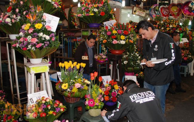 Vigila Profeco 600 puestos de florerías