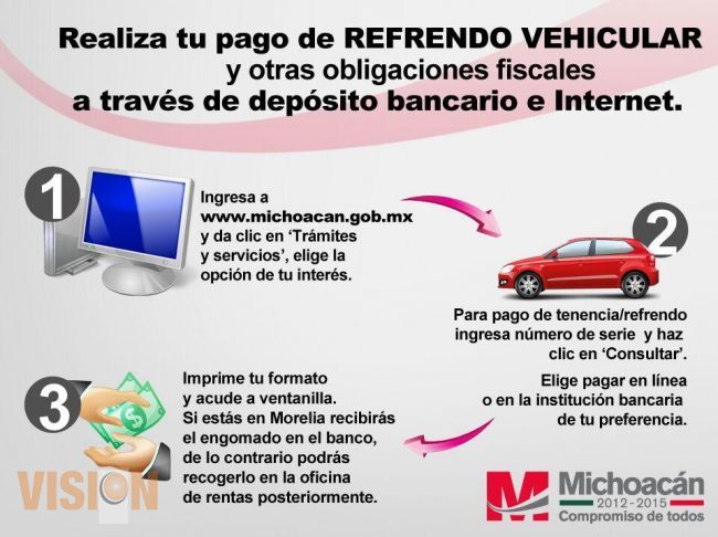 Se amplía hasta el 15 de mayo, plazo para cubrir pago por refrendo vehicular.