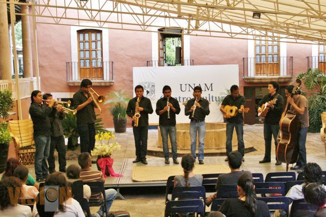 Inauguración del proyecto Púrhemperakua, en torno a la música purépecha.