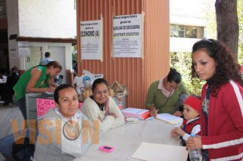 Concluye la entrega de fichas para concurso de plazas de apoyo a la educaciòn