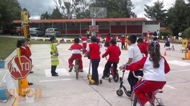 Promueve SSP estrategias en seguridad vial en instituciones educativas de Morelia.