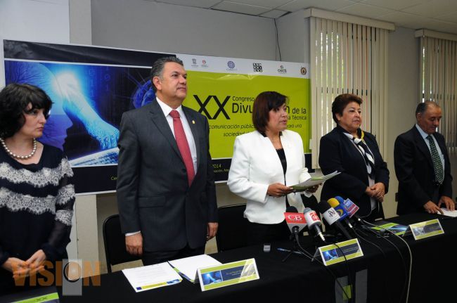 Michoacán, sede del XX congreso nacional de divulgación de la ciencia y la técnica.