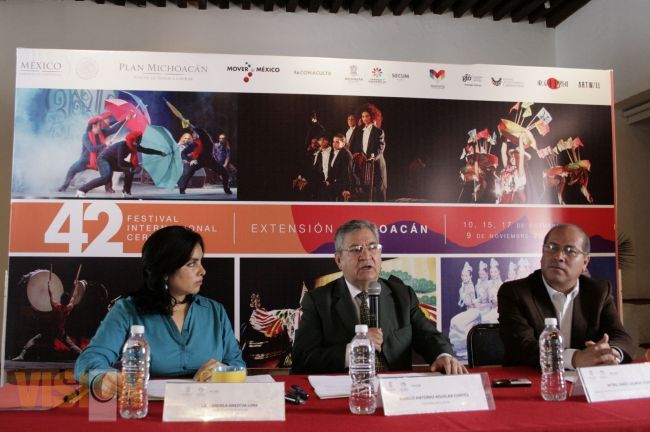 Dan a conocer las extensiones en Michoacán del 42  Festival Internacional Cervantino.