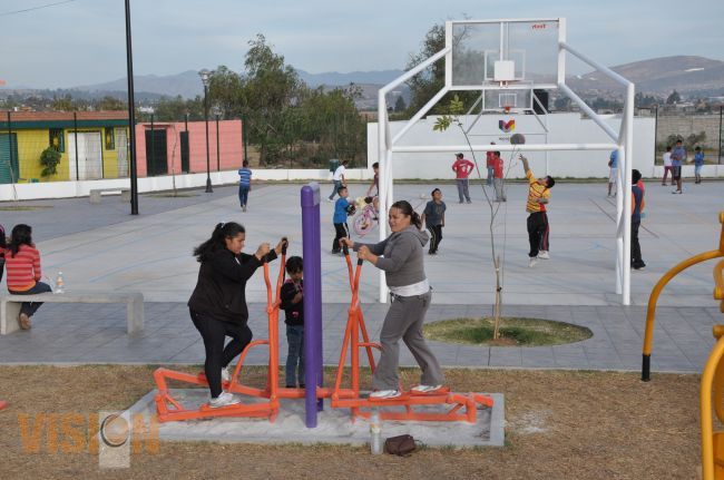 Morelia contará con más gimnasios al aire libre.