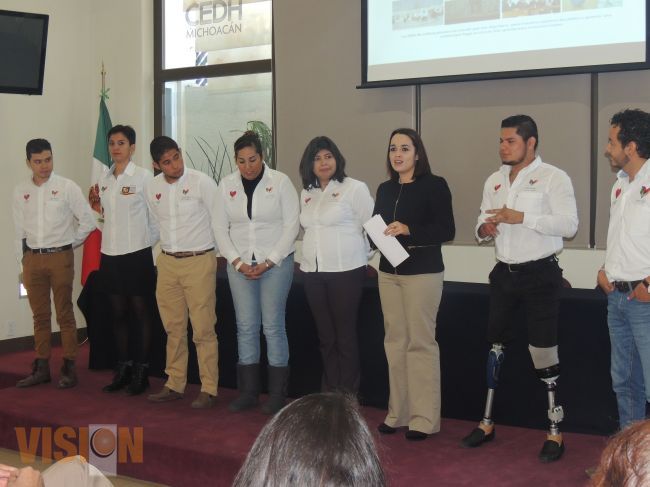 CEDH realiza taller de sensibilización sobre discapacidad. 