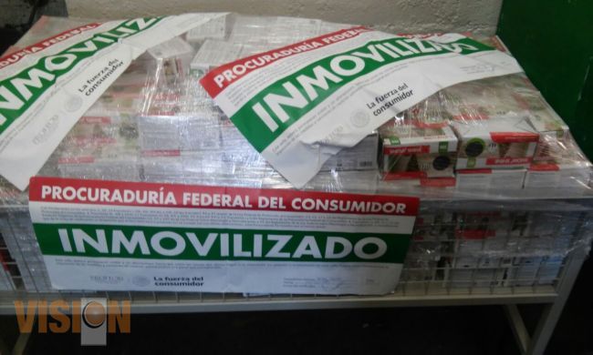 Inmoviliza Profeco en Michoacán 1,453 series de luces navideñas.