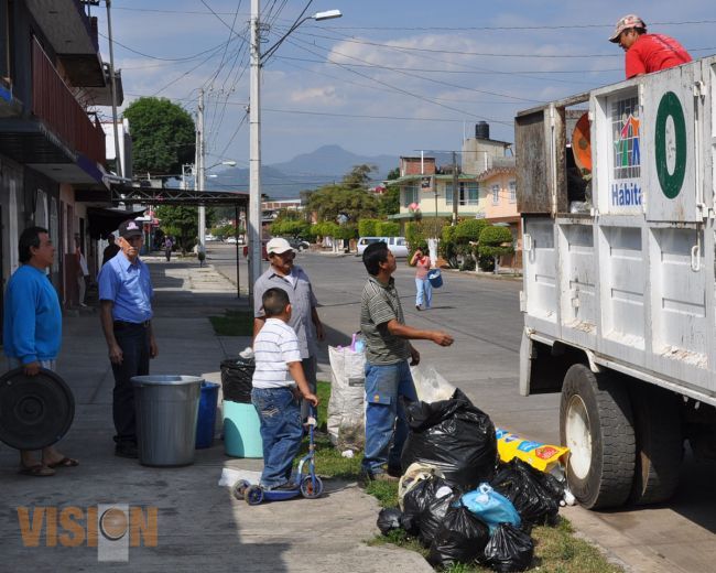 AUMENTÓ 30% CANTIDAD DE BASURA RECOLECTADA EN URUAPAN