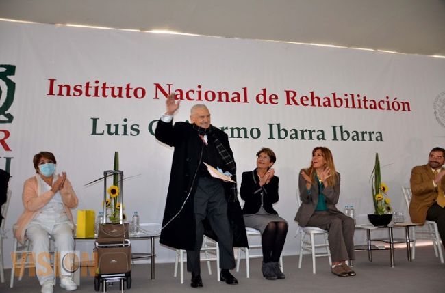 Dan el nombre de “Luis Guillermo Ibarra Ibarra” al Instituto Nacional de Rehabilitación