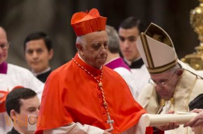 Acudirá Cardenal a la entronización de la imagen de la santísima virgen María 