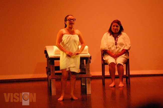 Muestra Estatal de Teatro de Michoacán 2015 Obra “Mujeres al vapor”