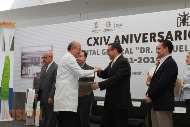 Conmemoran el CXIV aniversario de la fundación del Hospital 