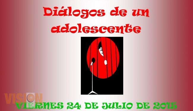 Invitan a la obra de teatro “Diálogos de un adolescente”